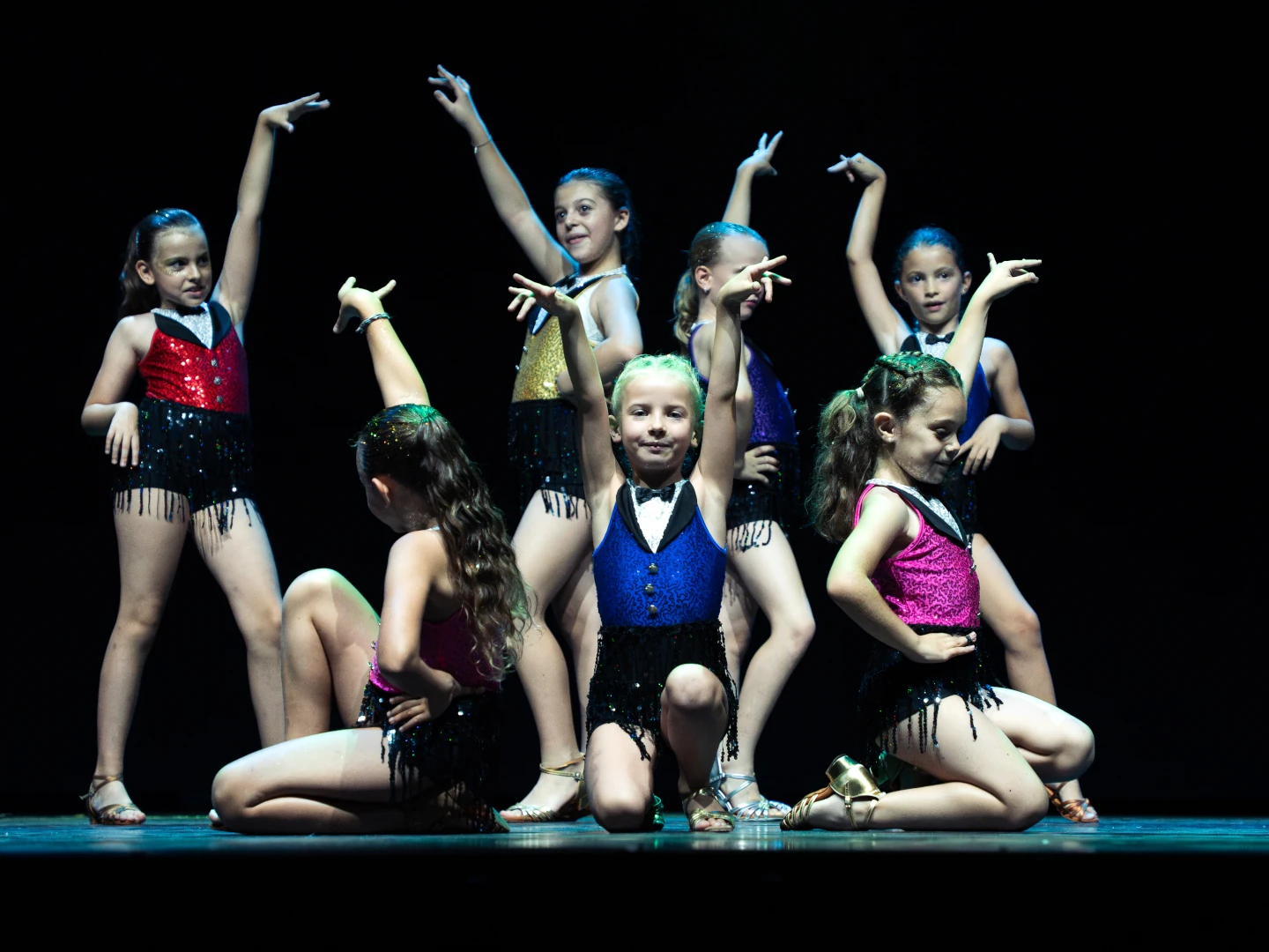Danse latine solo enfants